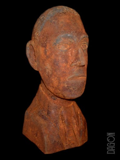 Buste de HP Lovecraft, le maître de Providence