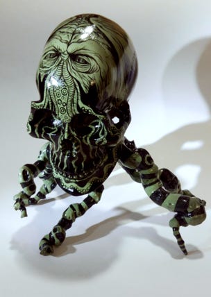 cthulhu sculpture pascal benoit