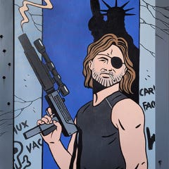 Snake Plissken de pascal benoit #Escape from New York