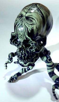 cthulhu sculpture pascal benoit