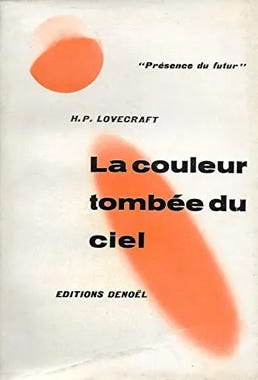 La Couleur tombée du Ciel - H.P. Lovecraft